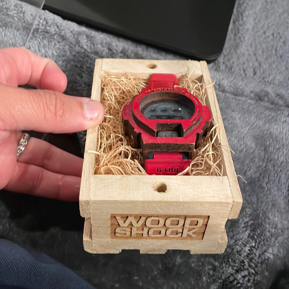 Woodshock g shock super rare
